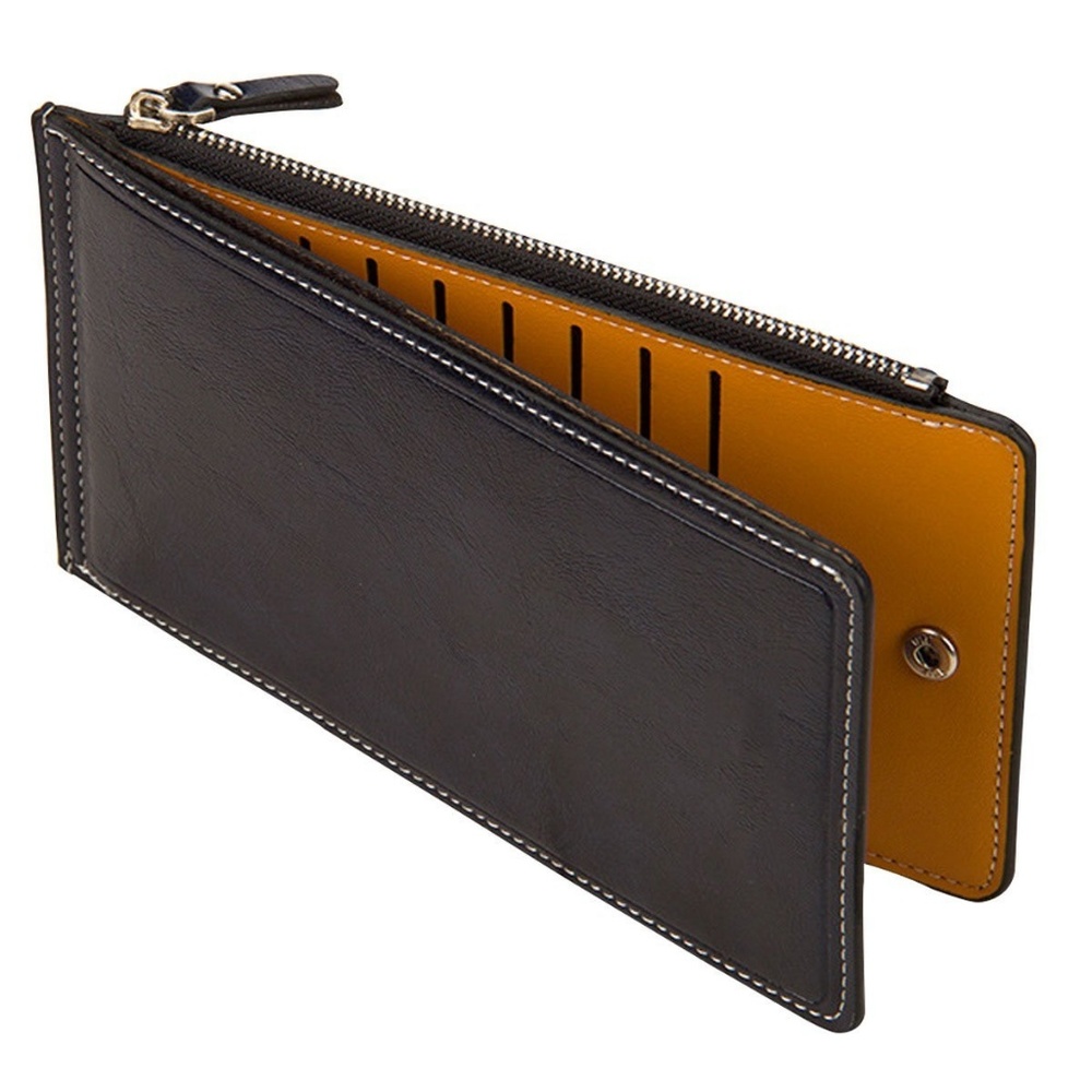 Womens Thin Bifold Phone Wallet Cards Organizer - Picture 6 of 6